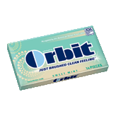 Orbit  sweet mint sugar free gum Left Picture